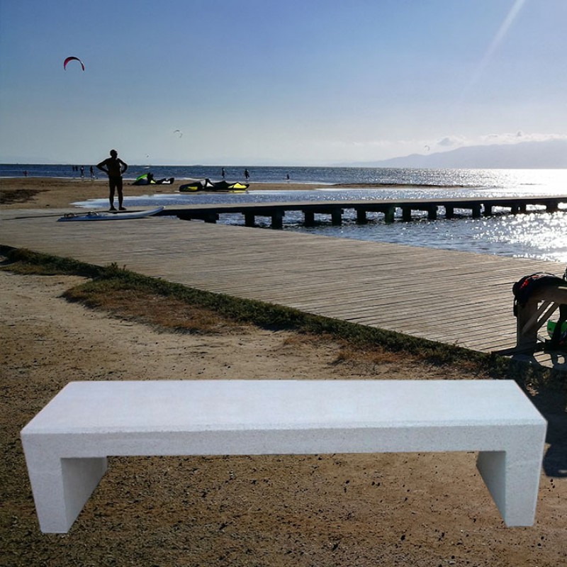 Banc de Formigó en Forma de "U"